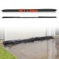 VEVOR Flood Barrier, 4 Pack, 1530 x 210 mm Flood Bags Activated by Water, επαναχρησιμοποιήσιμο φράγμα απορρόφησης νερού, απόφραξη σακουλών άμμου χωρίς άμμο, σακούλες πρόληψης πλημμύρας για σπίτι, πόρτα, υπόγειο, γκαράζ