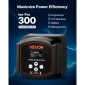 VEVOR Dual Battery Isolator, 12V 300 Amp, χειροκίνητο και αυτόματο VSR Voltage Sensitive Relay με οθόνη LCD, Smart Battery Isolator για μπαταρίες λιθίου και μολύβδου, για φορτηγό αυτοκινήτου RV UTV ATV Boat