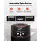 VEVOR Dual Battery Isolator, 12V 300 Amp, χειροκίνητο και αυτόματο VSR Voltage Sensitive Relay με οθόνη LCD, Smart Battery Isolator για μπαταρίες λιθίου και μολύβδου, για φορτηγό αυτοκινήτου RV UTV ATV Boat