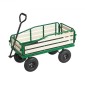 VEVOR Pull-Along Wagon για παιδιά, Βαγόνια νηπίων 101 cm με πτυσσόμενο ξύλινο πάνελ και λαβή, υποστηρίζει ελαστικά παντός εδάφους έως 250 kg, 25,4 cm, Δώρο γενεθλίων για παιδικό καρότσι για παιδική κηπουρική