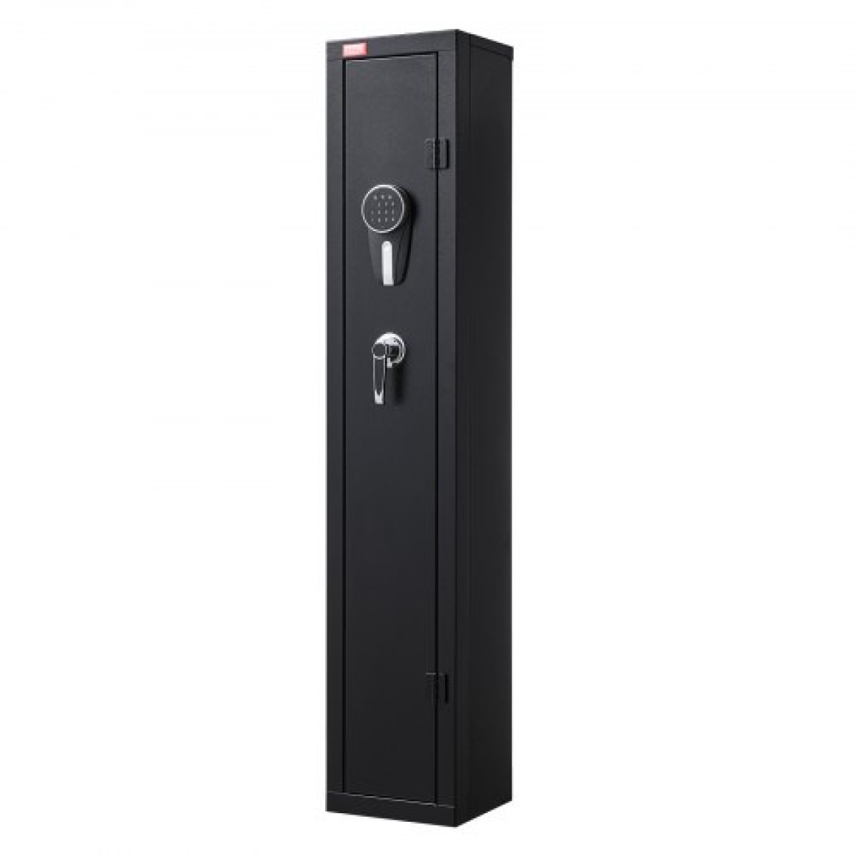 Θήκη τυφεκίου VEVOR Gun Safe, βαρέως τύπου χαλύβδινο ντουλάπι ψυχρής έλασης με ψηφιακό πληκτρολόγιο & κλειδί, μεγάλο μακρύ ντουλάπι όπλων με γεμιστήρα και φωτισμό LED, ρυθμιζόμενο για τουφέκια, πιστόλια, κυνηγετικό όπλο (Απαιτείται συναρμολόγηση)