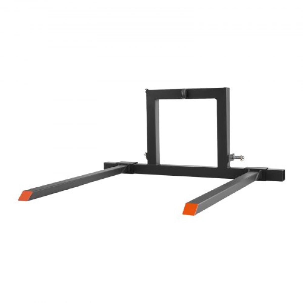 Πιρούνια παλετών VEVOR 3 Point Hitch, 680 kg Σφιγκτήρας σε πιρούνια παλέτας, 128 cm Συνολικό μήκος βαρέως τύπου πιρούνι τρακτέρ με 73,5-117 cm ρυθμιζόμενο πλάτος πιρουνιού, εξαρτήματα γρήγορης κοτσαδόρου για τρακτέρ Κατηγορίας 1