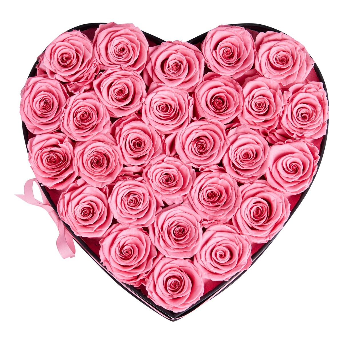 VEVOR Forever Flowers, 27 διατηρημένα τριαντάφυλλα σε κουτί σε σχήμα καρδιάς, Αιώνια λουλούδια Αθάνατη ανθοδέσμη Δώρο γενεθλίων για γυναίκες Μητέρες της γυναίκας της, Επέτειος, Ημέρα του Αγίου Βαλεντίνου, Χριστούγεννα, Ροζ