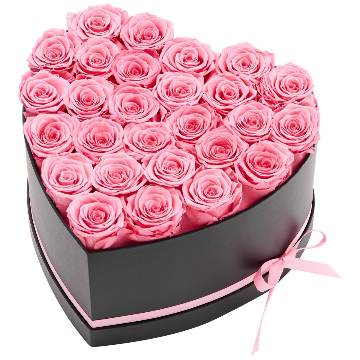 VEVOR Forever Flowers, 27 διατηρημένα τριαντάφυλλα σε κουτί σε σχήμα καρδιάς, Αιώνια λουλούδια Αθάνατη ανθοδέσμη Δώρο γενεθλίων για γυναίκες Μητέρες της γυναίκας της, Επέτειος, Ημέρα του Αγίου Βαλεντίνου, Χριστούγεννα, Ροζ