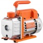 Θάλαμος κενού VEVOR 18,93 L με αντλία, 3,5 CFM 99 L/min, Μονοβάθμια αντλία κενού, κιτ θαλάμου απαέρωσης από ανοξείδωτο χάλυβα, καπάκι από σκληρυμένο γυαλί, σωλήνας 1,5 m, για σταθεροποίηση ρητίνης σιλικόνης απαερίωσης ξύλου