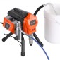 Ψεκαστήρας βαφής VEVOR Stand Airless, 1500W, 3300PSI Ψεκαστήρας χωρίς αέρα υψηλής πίεσης, Βούρτσα καθαρισμού, σωλήνας, ράβδος επέκτασης, ακροφύσια, Ηλεκτρική μηχανή ψεκασμού βαφής για μεγάλα διαμερίσματα, κτίρια εργοστασίων