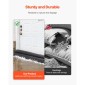 VEVOR Flood Barrier, 8 Pack, 480 x 435 mm Flood Bags Activated by Water, επαναχρησιμοποιήσιμο φράγμα απορρόφησης νερού, απόφραξη σακουλών άμμου χωρίς άμμο, σάκοι πρόληψης πλημμύρας για σπίτι, πόρτα, υπόγειο, γκαράζ