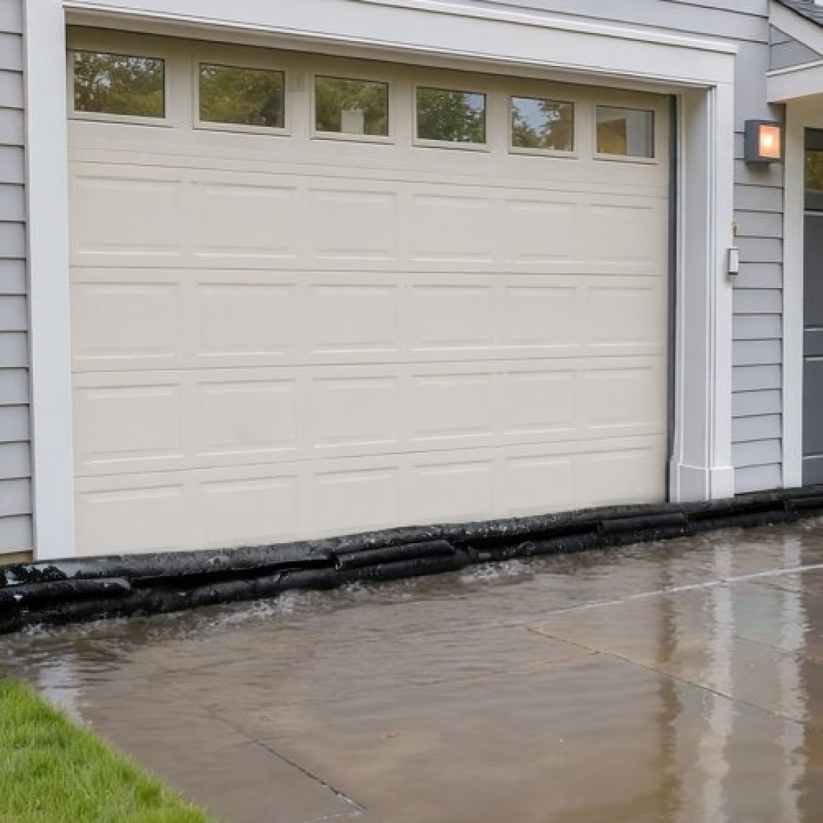 VEVOR Flood Barrier, 8 Pack, 480 x 435 mm Flood Bags Activated by Water, επαναχρησιμοποιήσιμο φράγμα απορρόφησης νερού, απόφραξη σακουλών άμμου χωρίς άμμο, σάκοι πρόληψης πλημμύρας για σπίτι, πόρτα, υπόγειο, γκαράζ
