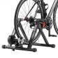 VEVOR Bike Trainer, Αντίσταση 6 Επιπέδων, Τροχοί 660,4-736,6 mm & 700C, Πτυσσόμενη μαγνητική σταθερή βάση ποδηλάτου για ιππασία άσκησης σε εσωτερικούς χώρους με σουβλάκι γρήγορης απελευθέρωσης & μπλοκ ανύψωσης μπροστινού τροχού, μαύρο