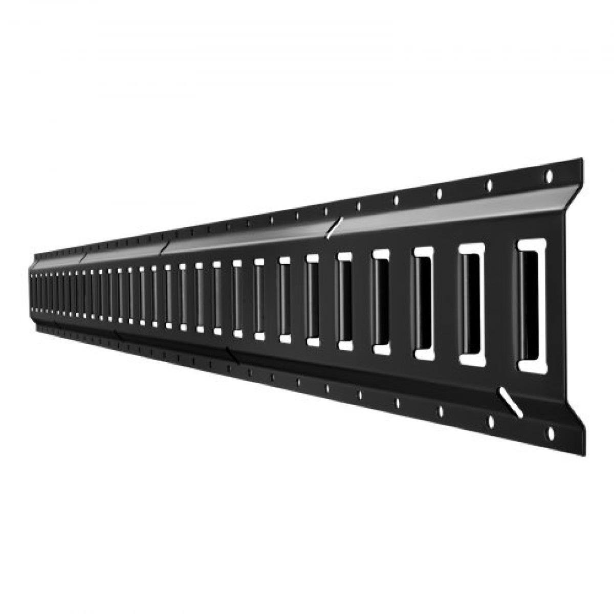 VEVOR E-Track Tie-Down Rail Kit, 8 Pack (1,5m+1,2m+0,6m+0,3m) E Track Rails, 36 τμχ Περιλαμβάνει 2 Ratchet Straps & 8 O-Rings & 8 Tie-Offs with D-Ring & 2 Single Endes for Vans & Filiters