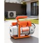 Αντλία κενού VEVOR, 3,5 CFM 99 L/min, Αντλία κενού εναλλασσόμενου ρεύματος με περιστροφικό πτερύγιο HVAC μονοβάθμιου, για συστήματα R134a R22 R410a, κινητήρας 4 πόλων, για συντήρηση κλιματιστικών αυτοκινήτων Απαέρωση ρητίνης, Περιλαμβάνεται λάδι