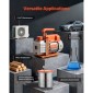 Αντλία κενού VEVOR, 3,5 CFM 99 L/min, Αντλία κενού εναλλασσόμενου ρεύματος με περιστροφικό πτερύγιο HVAC μονοβάθμιου, για συστήματα R134a R22 R410a, κινητήρας 4 πόλων, για συντήρηση κλιματιστικών αυτοκινήτων Απαέρωση ρητίνης, Περιλαμβάνεται λάδι