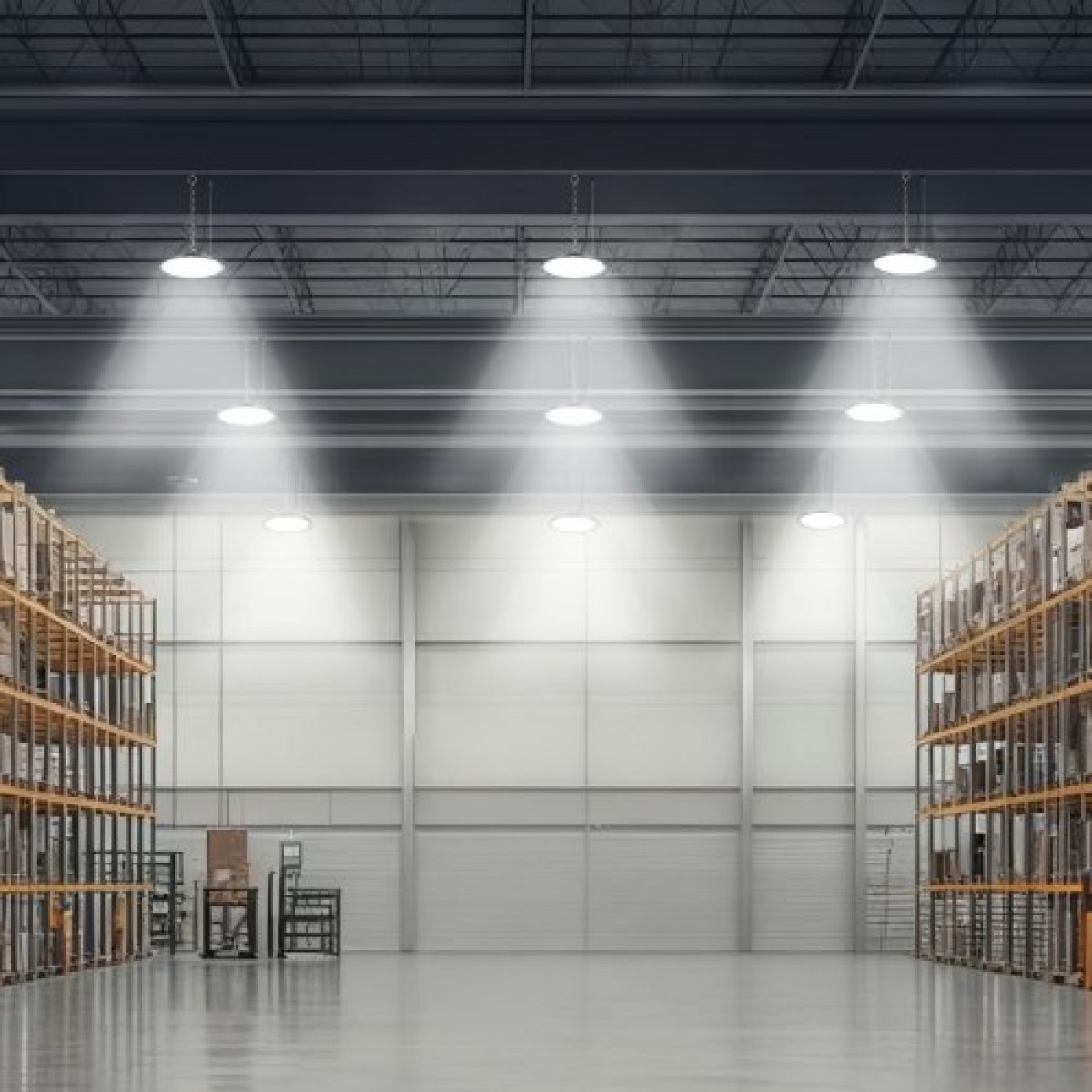 VEVOR 10 Pack LED High Bay Lights, 5000K 200W 30000LM Super Bright UFO LED Warehouse Lights, IP65 Waterproof, 100-277V Wide Voltage for Warehouse Workshop Factory Gym Garage Barn, Μαύρο