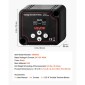 VEVOR Dual Battery Isolator, 12V 140 Amp, χειροκίνητο και αυτόματο VSR Voltage Sensitive Relay με οθόνη LCD, Smart Battery Isolator για μπαταρίες λιθίου και μολύβδου, για φορτηγό αυτοκινήτου RV UTV ATV Boat