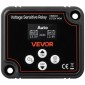 VEVOR Dual Battery Isolator, 12V 140 Amp, χειροκίνητο και αυτόματο VSR Voltage Sensitive Relay με οθόνη LCD, Smart Battery Isolator για μπαταρίες λιθίου και μολύβδου, για φορτηγό αυτοκινήτου RV UTV ATV Boat