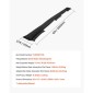 VEVOR Flood Barrier, 8 Pack, 3050 x 210 mm Flood Bags Activated by Water, επαναχρησιμοποιήσιμο φράγμα απορρόφησης νερού, απόφραξη σακουλών άμμου χωρίς άμμο, σάκοι πρόληψης πλημμύρας για σπίτι, πόρτα, υπόγειο, γκαράζ
