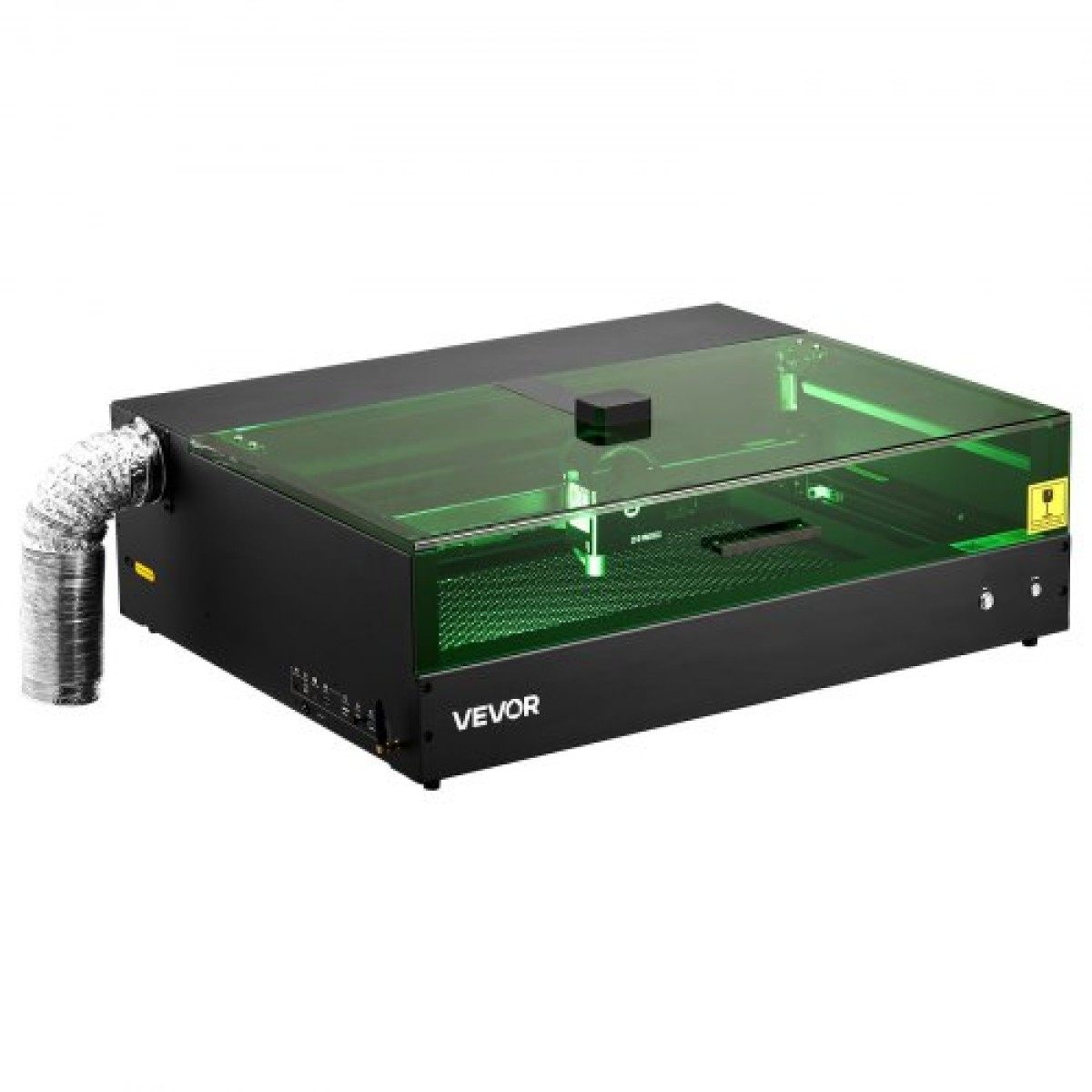 VEVOR Laser Engraver, 20W, Μηχάνημα χάραξης και κοπής με λέιζερ με κάμερα περιβλήματος, κόφτης λέιζερ, 36000 mm/min, 500 x 320 mm Περιοχή εργασίας, για ξύλο, δέρμα, γυαλί, χαρτί, ορισμένα μέταλλα, Κλάση 1