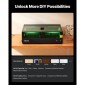 VEVOR Laser Engraver, 20W, Μηχάνημα χάραξης και κοπής με λέιζερ με κάμερα περιβλήματος, κόφτης λέιζερ, 36000 mm/min, 500 x 320 mm Περιοχή εργασίας, για ξύλο, δέρμα, γυαλί, χαρτί, ορισμένα μέταλλα, Κλάση 1