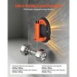 Βεντούζα VEVOR Vacuum, 203 mm Vacuum Glass Lifter με λαβή ABS, Μέγιστη ανυψωτική ικανότητα 180 kg Εργαλείο βεντούζας πλακιδίων με θήκη μεταφοράς για ανύψωση μεγάλων πλακιδίων, γρανίτη, γυψοσανίδα, παράθυρα (2-συσκευασία)