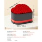 VEVOR Forever Flowers, 100 διατηρημένα τριαντάφυλλα σε κουτί σε σχήμα καρδιάς, Αιώνια λουλούδια Αθάνατη ανθοδέσμη Δώρο γενεθλίων για γυναίκες Μητέρες της γυναίκας της, Επέτειος, Ημέρα του Αγίου Βαλεντίνου, Χριστούγεννα, Κόκκινο
