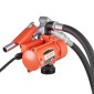 Αντλία μεταφοράς καυσίμου VEVOR, 12V DC 57 L/min, Κιτ αντλίας μεταφοράς ντίζελ από χυτοσίδηρο, με χειροκίνητο ακροφύσιο, σωλήνας εκκένωσης, προστασία υπερθέρμανσης, καλώδιο τροφοδοσίας, αντιεκρηκτικό, για βενζίνη, ντίζελ, κηροζίνη