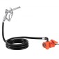 Αντλία μεταφοράς καυσίμου VEVOR, 12V DC 57 L/min, Κιτ αντλίας μεταφοράς ντίζελ από χυτοσίδηρο, με χειροκίνητο ακροφύσιο, σωλήνας εκκένωσης, προστασία υπερθέρμανσης, καλώδιο τροφοδοσίας, αντιεκρηκτικό, για βενζίνη, ντίζελ, κηροζίνη