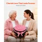 VEVOR Forever Flowers, 50 Conserved Roses in a Box, Eternal Flowers Immortal Bouquet Δώρο γενεθλίων για παράδοση Prime Women Her Wife Mothers, Επέτειος, Ημέρα του Αγίου Βαλεντίνου, Χριστούγεννα, Γλυκό ροζ