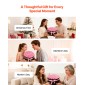 VEVOR Forever Flowers, 50 Conserved Roses in a Box, Eternal Flowers Immortal Bouquet Δώρο γενεθλίων για παράδοση Prime Women Her Wife Mothers, Επέτειος, Ημέρα του Αγίου Βαλεντίνου, Χριστούγεννα, Γλυκό ροζ