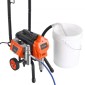 Ψεκαστήρας βαφής VEVOR Stand Airless, 1500W, 3300PSI Ψεκαστήρας χωρίς αέρα υψηλής πίεσης με καρότσι, βούρτσα καθαρισμού, σωλήνας, ράβδο προέκτασης, ακροφύσια, Ηλεκτρική μηχανή ψεκασμού βαφής για μεγάλα διαμερίσματα, κτίρια