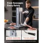 VEVOR Manual Sausage Stuffer, 11 LBS / 5 L Vertical Meat Stuffer, Heavy Duty Case Sausage Meat Stuffing Machine, Γεμιστικό από ανοξείδωτο χάλυβα διπλής ταχύτητας με 5 σωλήνες πλήρωσης, για εμπορική και οικιακή χρήση