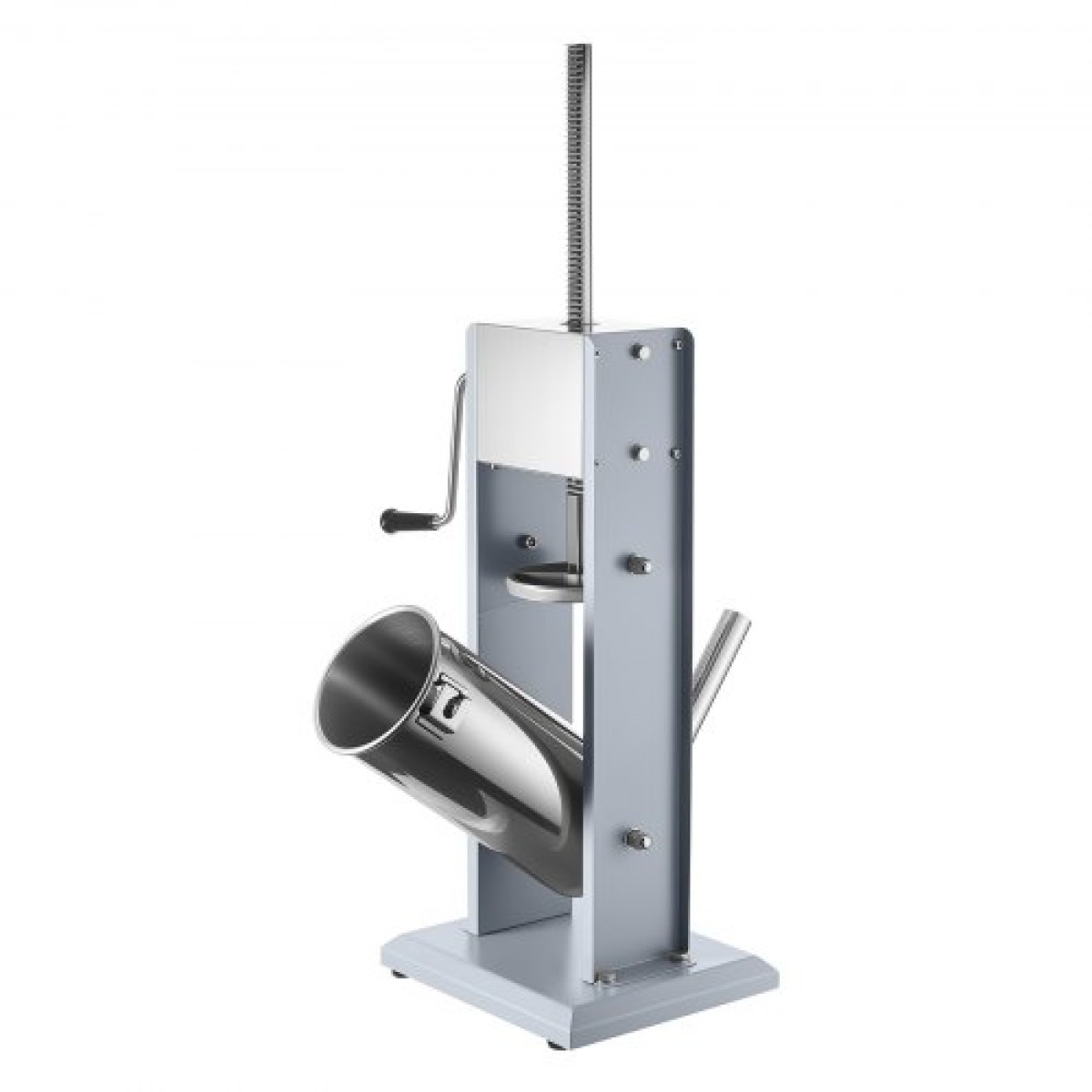 VEVOR Manual Sausage Stuffer, 11 LBS / 5 L Vertical Meat Stuffer, Heavy Duty Case Sausage Meat Stuffing Machine, Γεμιστικό από ανοξείδωτο χάλυβα διπλής ταχύτητας με 5 σωλήνες πλήρωσης, για εμπορική και οικιακή χρήση