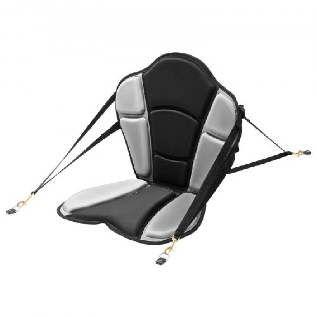 Κάθισμα VEVOR Kayak, 1 πακέτο πάχους 31 χλστ., Universal Paddle Board Seat με υποστήριξη πλάτης, Sit-on-Top μαλακό μαξιλάρι με επένδυση με τσάντα αποθήκευσης & ρυθμιζόμενους ιμάντες για SUP, ψάρεμα/φουσκωτό καγιάκ, Rowboat