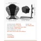 Κάθισμα VEVOR Kayak, 1 πακέτο πάχους 31 χλστ., Universal Paddle Board Seat με υποστήριξη πλάτης, Sit-on-Top μαλακό μαξιλάρι με επένδυση με τσάντα αποθήκευσης & ρυθμιζόμενους ιμάντες για SUP, ψάρεμα/φουσκωτό καγιάκ, Rowboat
