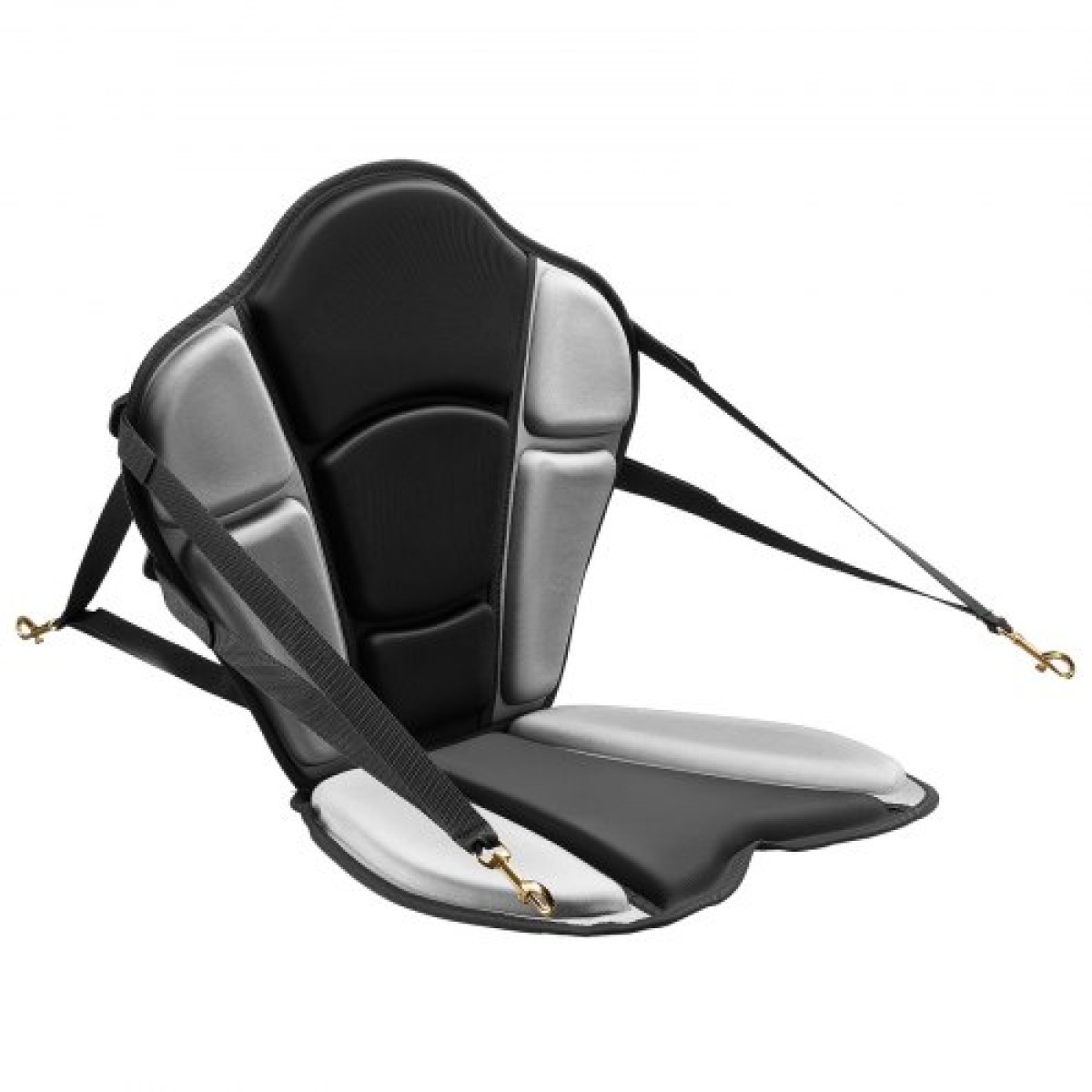 Κάθισμα VEVOR Kayak, 1 πακέτο πάχους 31 χλστ., Universal Paddle Board Seat με υποστήριξη πλάτης, Sit-on-Top μαλακό μαξιλάρι με επένδυση με τσάντα αποθήκευσης & ρυθμιζόμενους ιμάντες για SUP, ψάρεμα/φουσκωτό καγιάκ, Rowboat