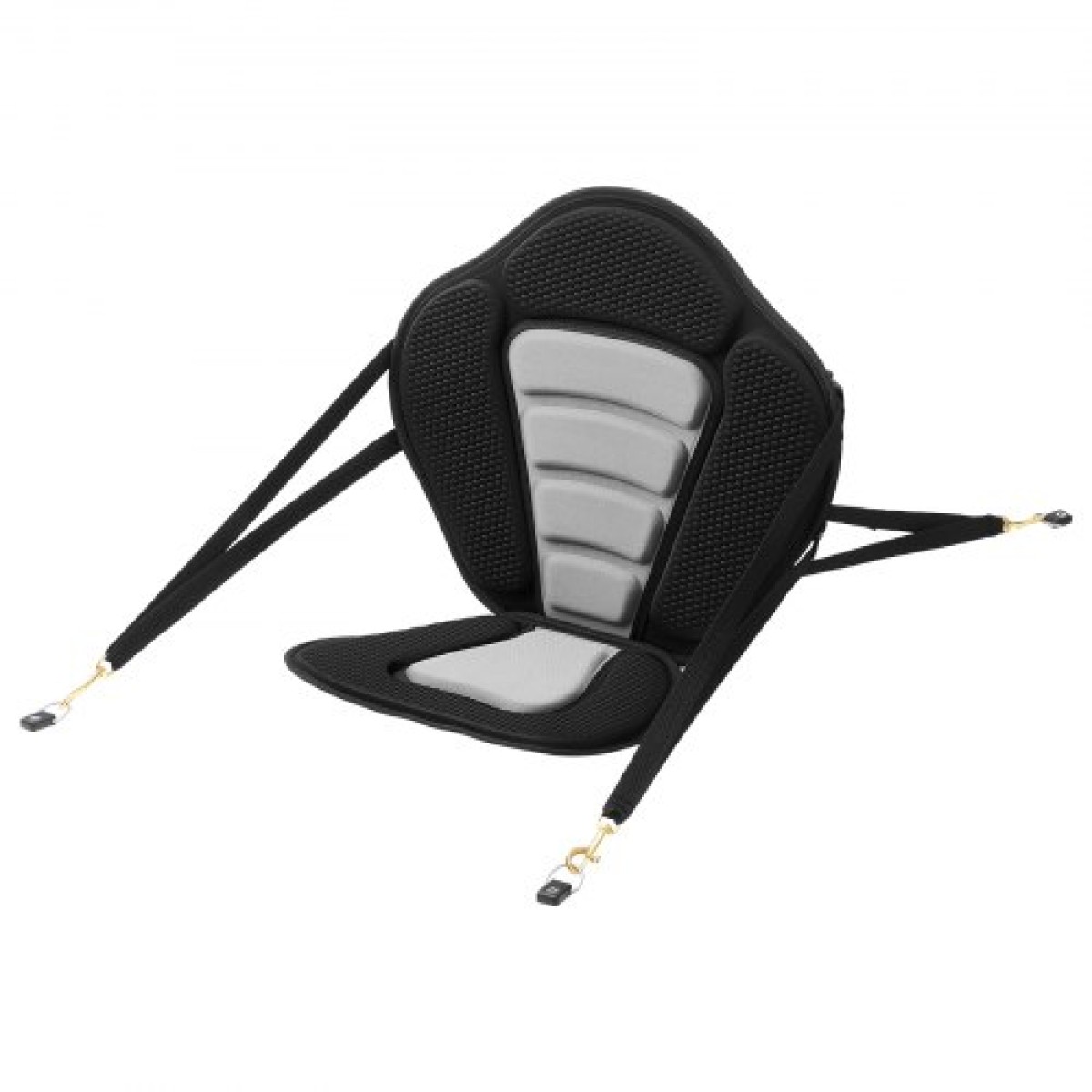 Κάθισμα VEVOR Kayak, 1 πακέτο πάχους 12 χιλ., Universal Paddle Board με στήριγμα πλάτης, μαλακό μαξιλάρι με επένδυση με τσάντα αποθήκευσης & ρυθμιζόμενους ιμάντες για SUP, κανό, ψαρόβαρκα, φουσκωτό καγιάκ