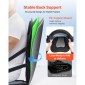 Κάθισμα VEVOR Kayak, 1 πακέτο πάχους 12 χιλ., Universal Paddle Board με στήριγμα πλάτης, μαλακό μαξιλάρι με επένδυση με τσάντα αποθήκευσης & ρυθμιζόμενους ιμάντες για SUP, κανό, ψαρόβαρκα, φουσκωτό καγιάκ