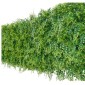 VEVOR Τεχνητός τοίχος φυτών, 12 ΤΕΜ. 50,8 x 50,8 cm Τεχνητά πλαίσια από πυξάρι, αντηλιακή προστασία σκηνικού πράσινου φράχτη, ψεύτικη οθόνη από γρασίδι για γάμο, εσωτερικό, εξωτερικό κήπο, πίσω αυλή