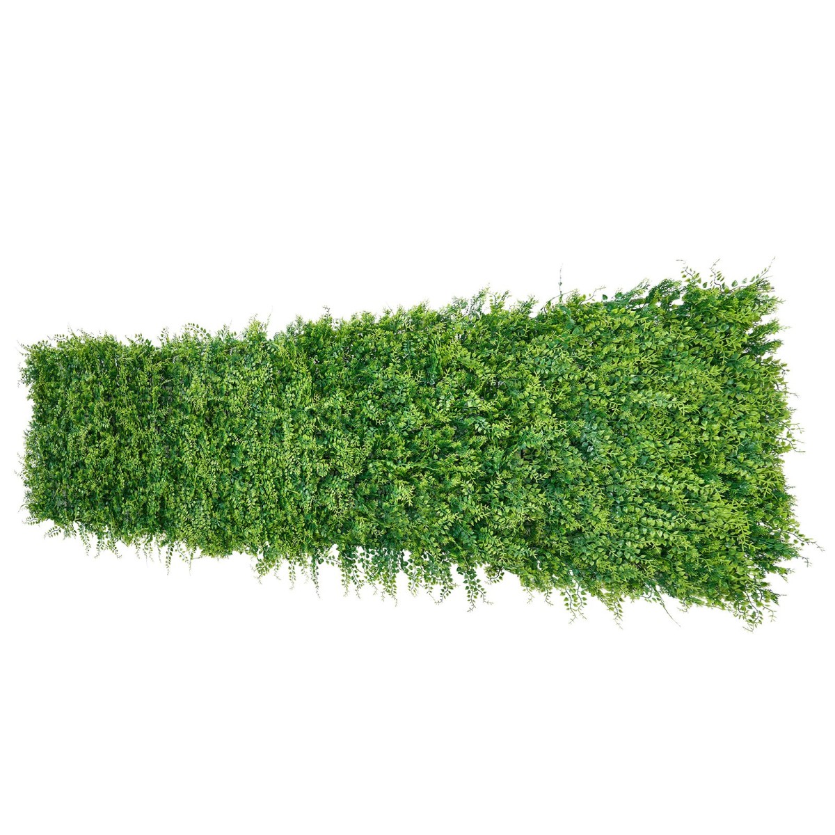 VEVOR Τεχνητός τοίχος φυτών, 12 ΤΕΜ. 50,8 x 50,8 cm Τεχνητά πλαίσια από πυξάρι, αντηλιακή προστασία σκηνικού πράσινου φράχτη, ψεύτικη οθόνη από γρασίδι για γάμο, εσωτερικό, εξωτερικό κήπο, πίσω αυλή