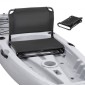 Κάθισμα VEVOR Kayak, Πτυσσόμενο κάθισμα καγιάκ με άνετη στήριξη πλάτης, πλαίσιο από κράμα αλουμινίου & ύφασμα Oxford 600D, Εύκολη συναρμολόγηση για κωπηλασία, ψάρεμα και ψυχαγωγικό καγιάκ