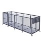 Κάδος αποθήκευσης πισίνας VEVOR, 262 x 81,5 x 89 cm, Rolling Pool Float Storage Organizer με πλαϊνές τσέπες & θήκη για noodles, ανθεκτικό μεταλλικό πλαίσιο, αναπνέον διχτυωτό καλάθι δίπλα στην πισίνα για πισίνες