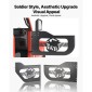 VEVOR Jeep Tube Doors, 4 Door, Κατάλληλες για 2018-2026 Jeep Wrangler JL & 2020-2026 Gladiator JT, Soldier Pattern Off Road Σωληνωτές μισές πόρτες με πιστοποίηση DOT πλευρικής όψης και λαστιχένια μαξιλαράκια
