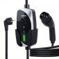 VEVOR Mobile Wallbox, 3,6 kW 16A, Φορητός φορτιστής EV τύπου 2, Μονοφασικός φορτιστής αυτοκινήτου ηλεκτρικού οχήματος με καλώδιο φόρτισης 6 m, βύσμα Schuko16A, LCD, Ρυθμιζόμενος σταθμός φόρτισης EV, κιβώτιο ελέγχου IP66