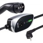 VEVOR Mobile Wallbox, 3,6 kW 16A, Φορητός φορτιστής EV τύπου 2, Μονοφασικός φορτιστής αυτοκινήτου ηλεκτρικού οχήματος με καλώδιο φόρτισης 6 m, βύσμα Schuko16A, LCD, Ρυθμιζόμενος σταθμός φόρτισης EV, κιβώτιο ελέγχου IP66