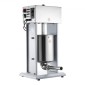 VEVOR Electric Sausage Stuffer, 22 LBS / 10 L Vertical Meat Filler with Stepless Speed ​​Adjustration, Ανοξείδωτη Μηχανή Γέμισης Λουκάνικων, Πεντάλ ποδιού & 4 Σωλήνες Γέμισης, για Εμπορική και Οικιακή χρήση