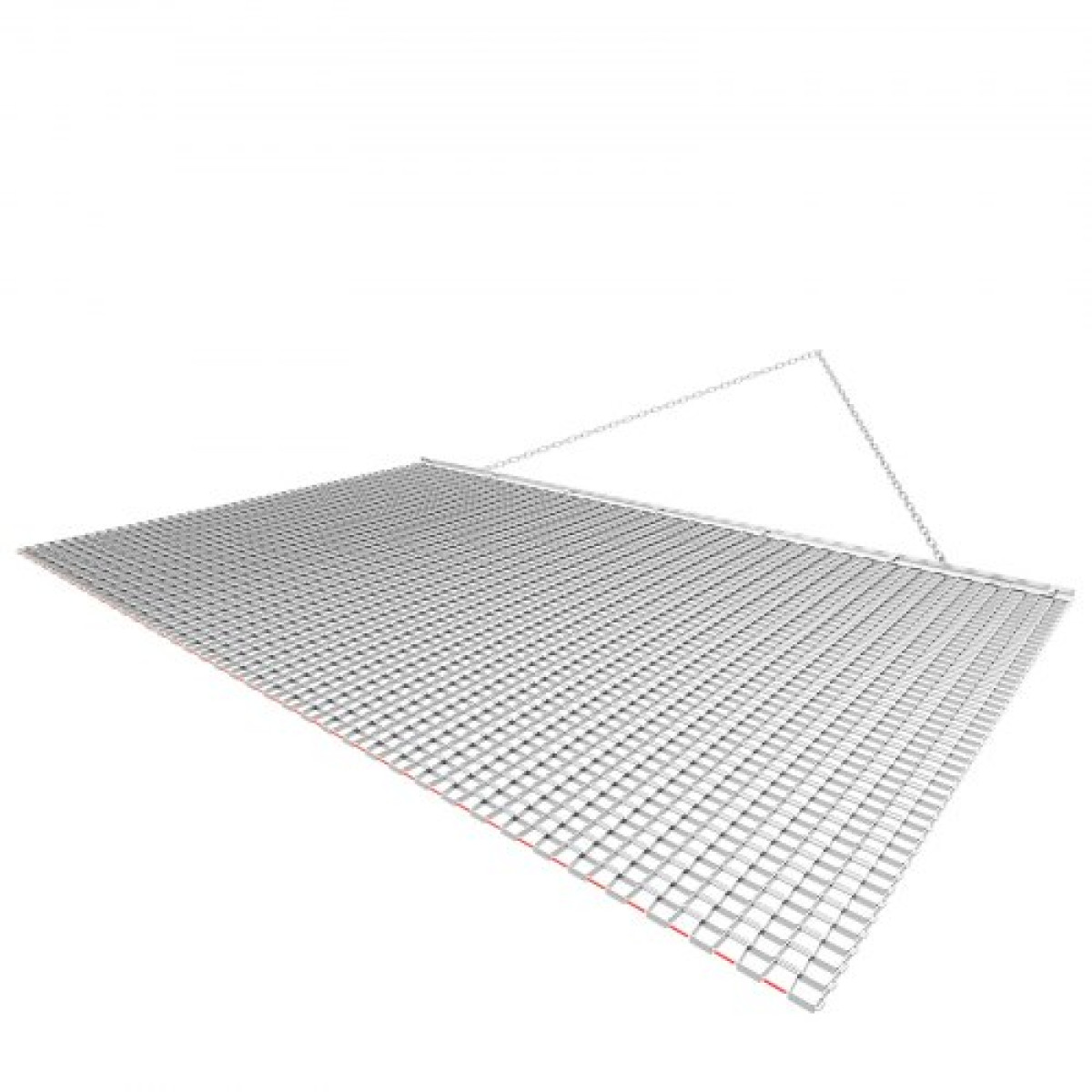 VEVOR Drag Harrow, 2 x 1,2 m, Τσουγκράνα με αλυσίδα υψηλής απόδοσης, ATVs UTVs Tractors Attachments, ανθεκτικό γαλβανισμένο χαλύβδινο πλέγμα έλξης με αλυσίδα ρυμούλκησης, για ισοπέδωση αγροτεμαχίου από χαλίκι Driveway Ruts