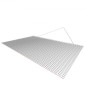 VEVOR Drag Harrow, 2 x 1,2 m, Τσουγκράνα με αλυσίδα υψηλής απόδοσης, ATVs UTVs Tractors Attachments, ανθεκτικό γαλβανισμένο χαλύβδινο πλέγμα έλξης με αλυσίδα ρυμούλκησης, για ισοπέδωση αγροτεμαχίου από χαλίκι Driveway Ruts