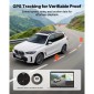 VEVOR Dash Cam εμπρός και πίσω, 4K+1080P, Περιλαμβάνεται κάρτα 32 GB, Dual Channel Dash Camera για αυτοκίνητα με ενσωματωμένο GPS, αισθητήρα G, εμπρός 129° & πίσω 125°, μεγάλη οθόνη 80,8 mm, εγγραφή βρόχου, λειτουργία στάθμευσης