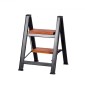 VEVOR 2 Step Ladder, Πτυσσόμενο σκαμπό με φαρδύ αντιολισθητικό πεντάλ και άνετη λαβή, Ελαφρύ φορητό στήριγμα αλουμινίου χωρητικότητας 150 kg, Πολλαπλή χρήση για ενήλικες, επισκευή σπιτιού, καθαρισμός