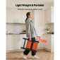 VEVOR 2 Step Ladder, Πτυσσόμενο σκαμπό με φαρδύ αντιολισθητικό πεντάλ και άνετη λαβή, Ελαφρύ φορητό στήριγμα αλουμινίου χωρητικότητας 150 kg, Πολλαπλή χρήση για ενήλικες, επισκευή σπιτιού, καθαρισμός