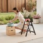 VEVOR 2 Step Ladder, Πτυσσόμενο σκαμπό με φαρδύ αντιολισθητικό πεντάλ και άνετη λαβή, Ελαφρύ φορητό στήριγμα αλουμινίου χωρητικότητας 150 kg, Πολλαπλή χρήση για ενήλικες, επισκευή σπιτιού, καθαρισμός